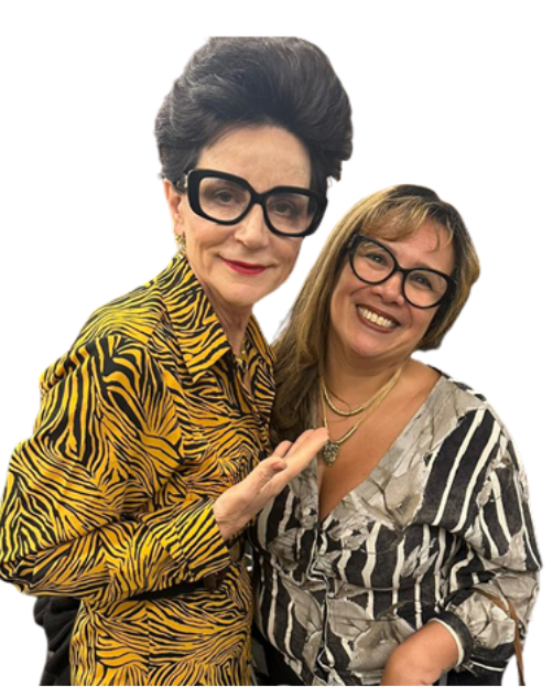 Gislaine e Edna Vasselo Goldoni