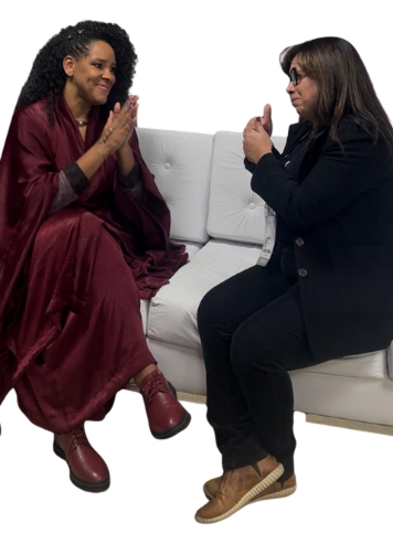 Gislaine e Mafoane Odara