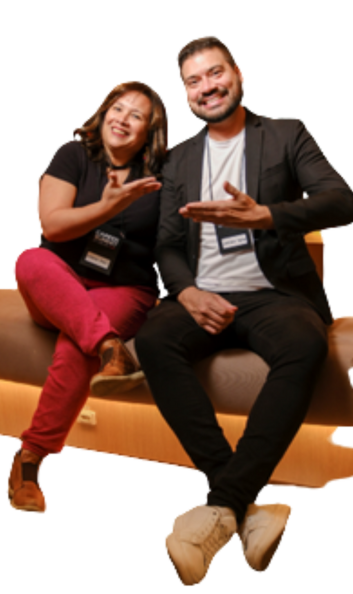 Gislaine e Cris Santos